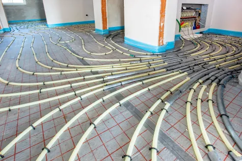 CENTRAL PLIN OBRTNICKA DJELATNOST, Podno grijanje